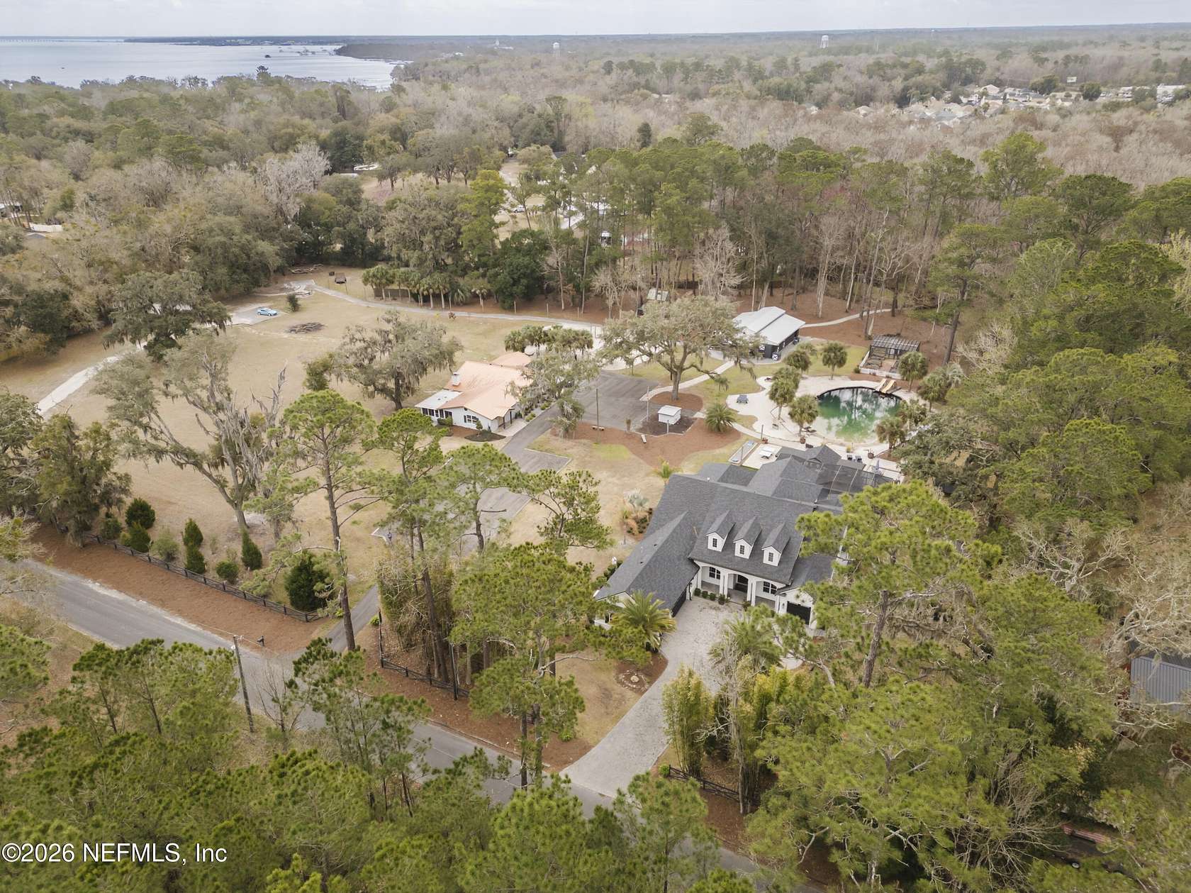 11.6 Acres of Land with Home for Sale in Green Cove Springs, Florida