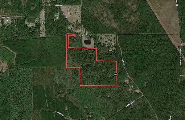 110 Acres of Recreational & Residential Land for Sale in Kountze, Texas
