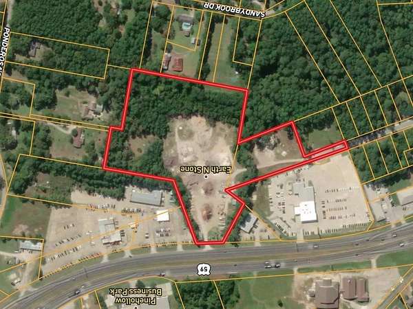 12.1 Acres of Commercial Land for Sale in Lufkin, Texas