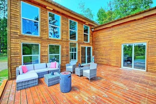 7.76 Acres of Land with Home for Sale in Burkeville, Texas