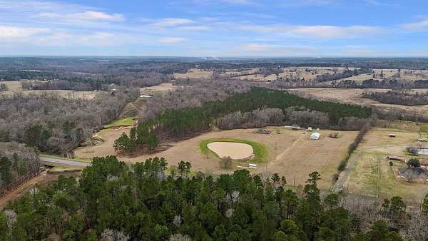 50.8 Acres of Recreational Land with Home for Sale in Nacogdoches, Texas