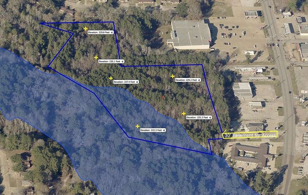 8 Acres of Commercial Land for Sale in Woodville, Texas