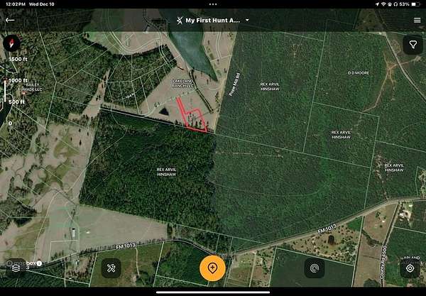 4.64 Acres of Residential Land for Sale in Hillister, Texas