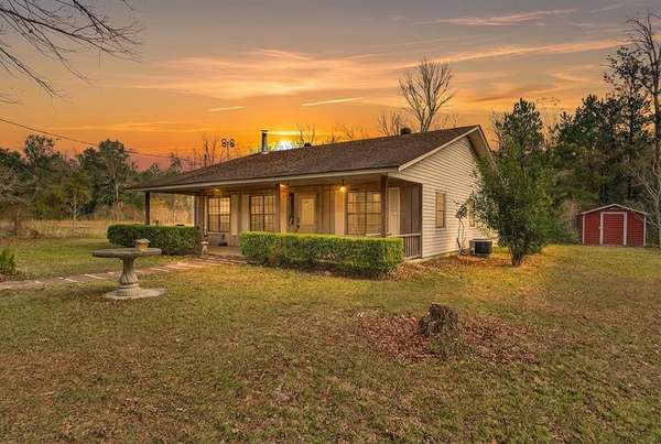 38.5 Acres of Land with Home for Sale in Woodville, Texas