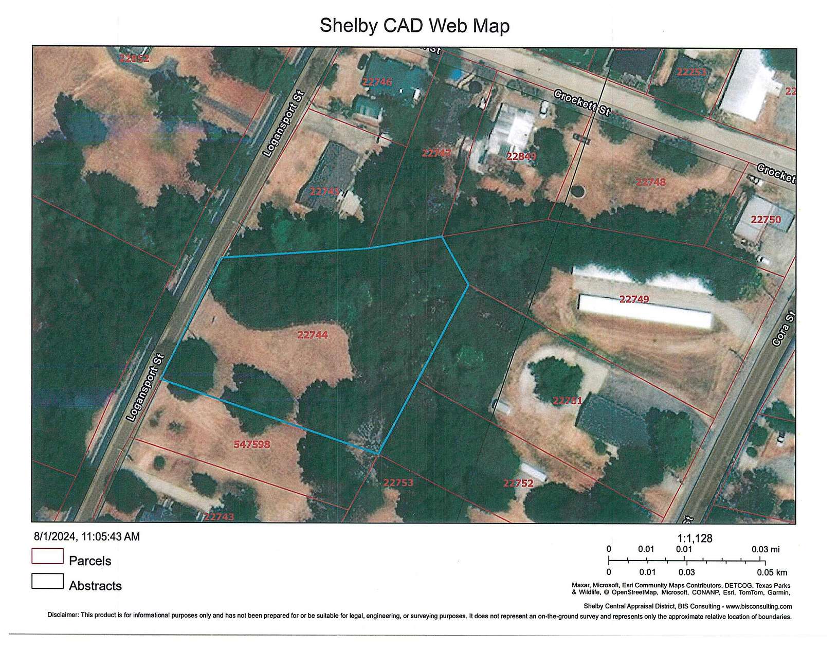 1.1 Acres of Mixed-Use Land for Sale in Center, Texas