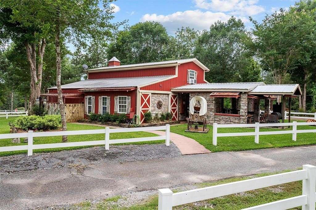 4.8 Acres of Land with Home for Sale in Woodville, Texas