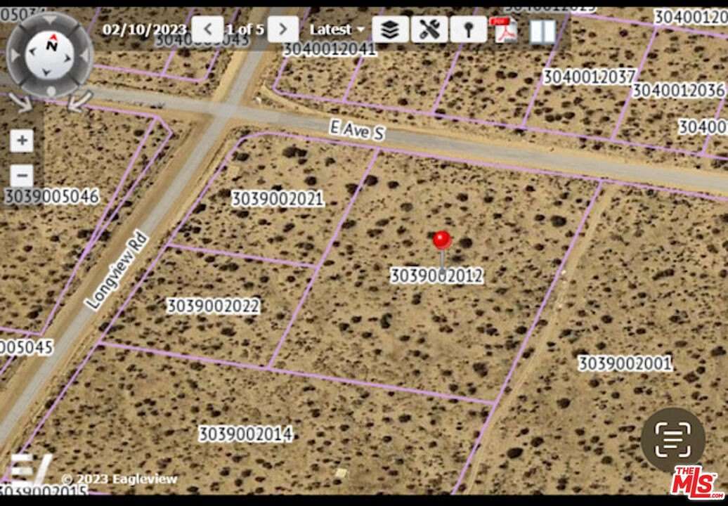 4.16 Acres of Land for Sale in Pearblossom, California