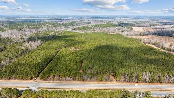 165 Acres of Land for Sale in Drewryville, Virginia