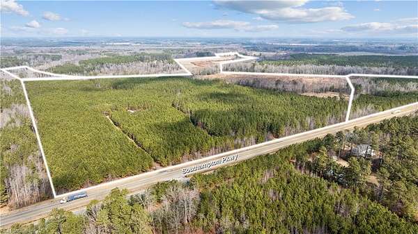 165 Acres of Land for Sale in Drewryville, Virginia