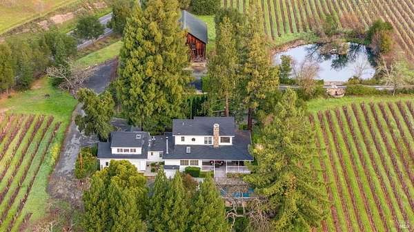 18.6 Acres of Land with Home for Lease in St. Helena, California