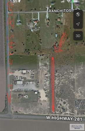 8.15 Acres of Commercial Land for Sale in Mercedes, Texas