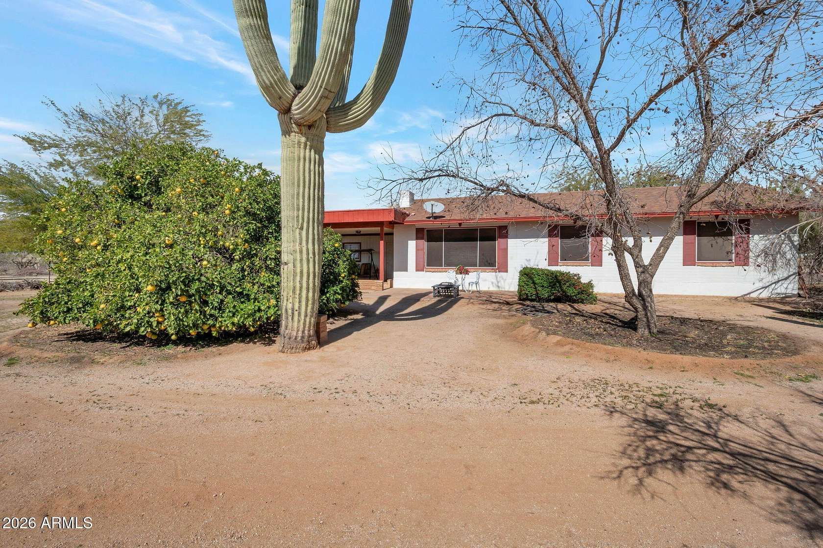 2 Acres of Land with Home for Sale in Florence, Arizona