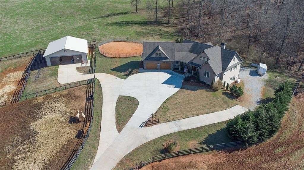 16.3 Acres of Land with Home for Sale in Cleveland, Georgia