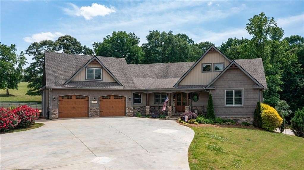 16.3 Acres of Land with Home for Sale in Cleveland, Georgia