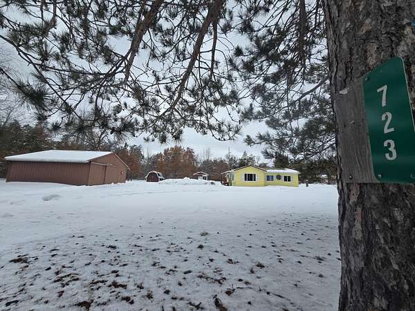 4 Acres of Land with Home for Sale in Fairview, Michigan