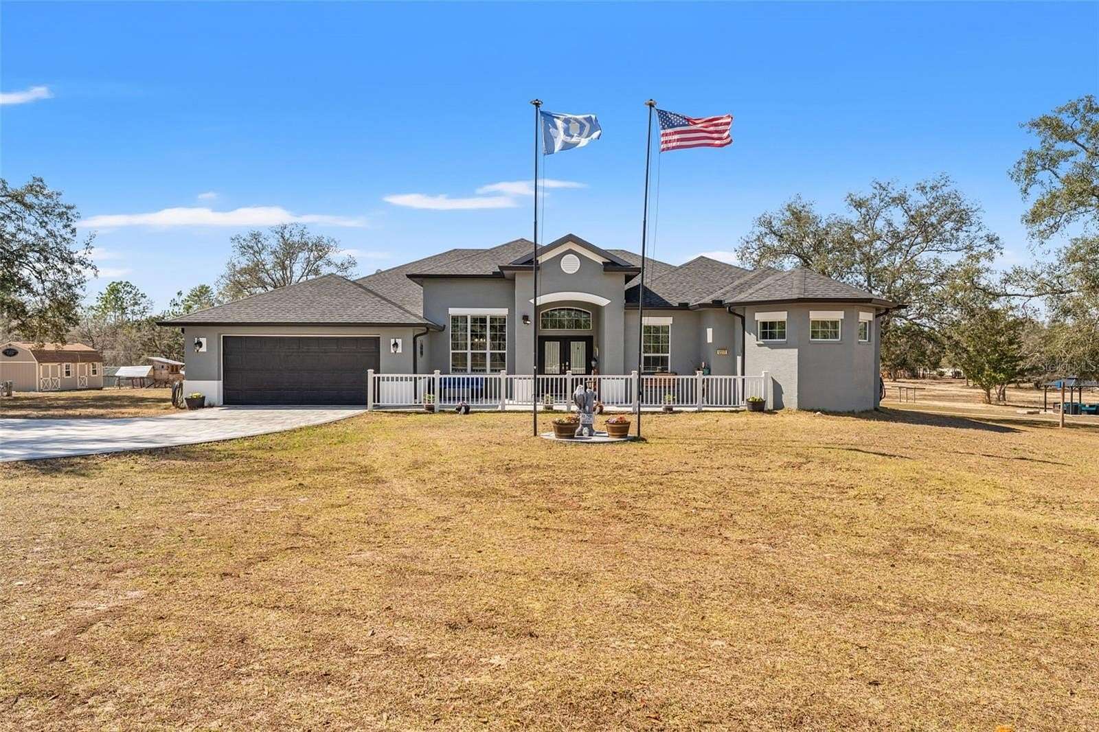 9.9 Acres of Land with Home for Sale in Weeki Wachee, Florida