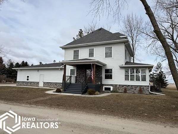 6 Acres of Land with Home for Sale in Garner, Iowa