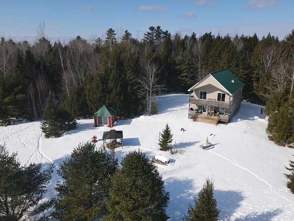 243 Acres of Recreational Land with Home for Sale in Glenburn Town, Maine