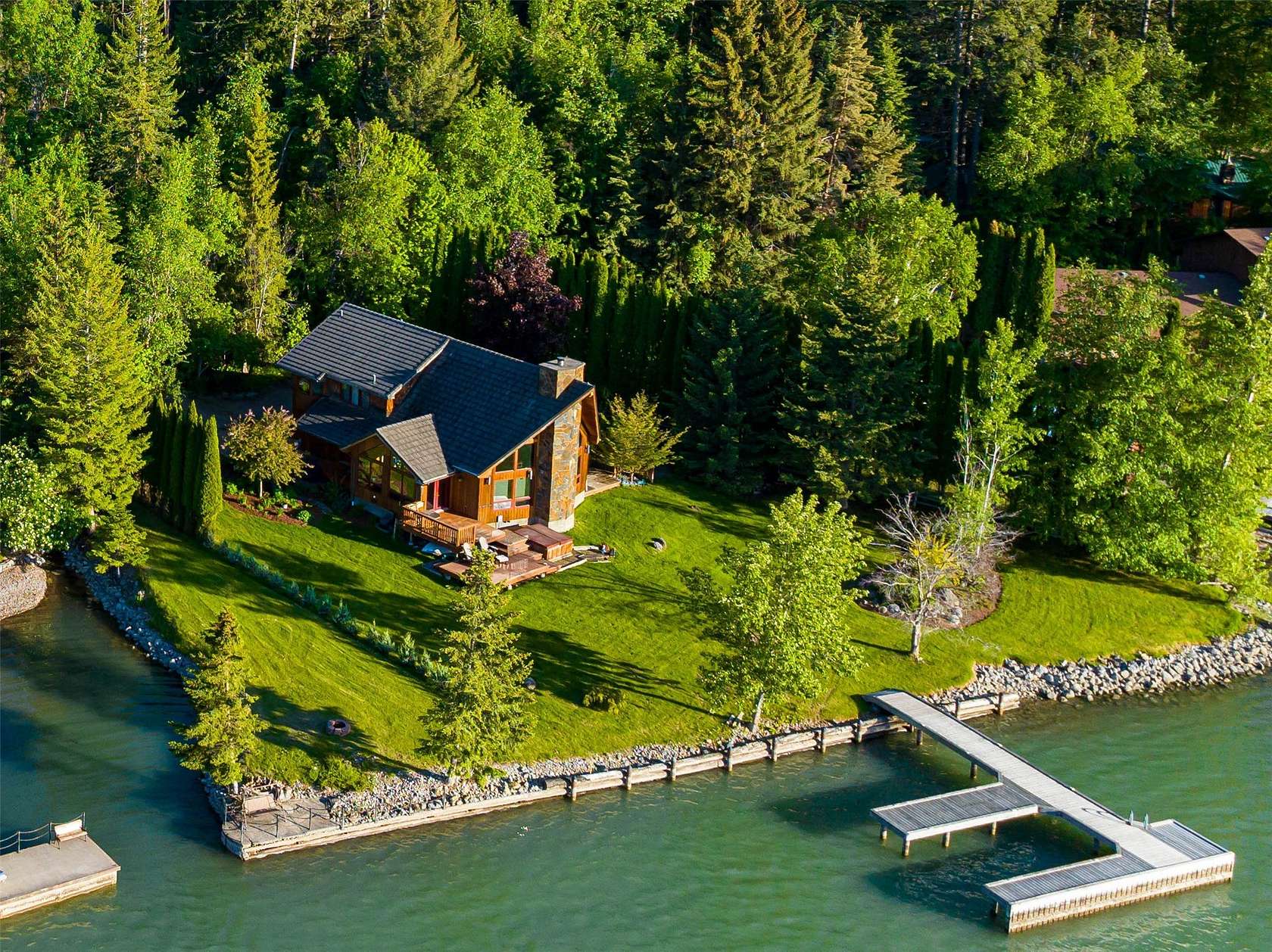 11.9 Acres of Land with Home for Sale in Polson, Montana