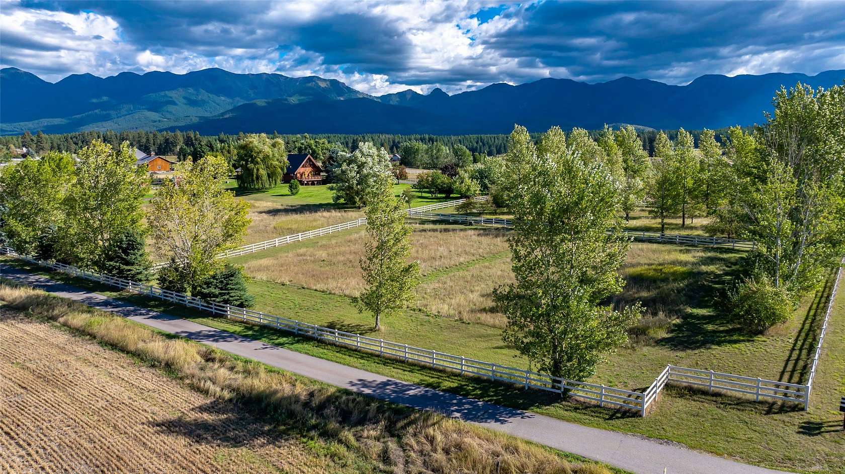 10 Acres of Land with Home for Sale in Kalispell, Montana