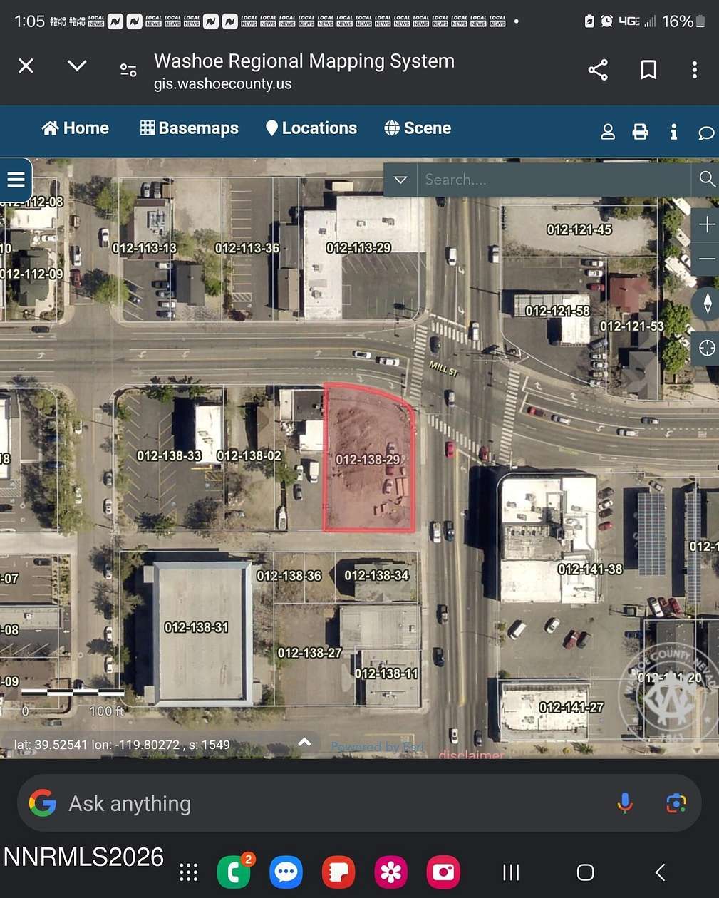 0.27 Acres of Mixed-Use Land for Sale in Reno, Nevada