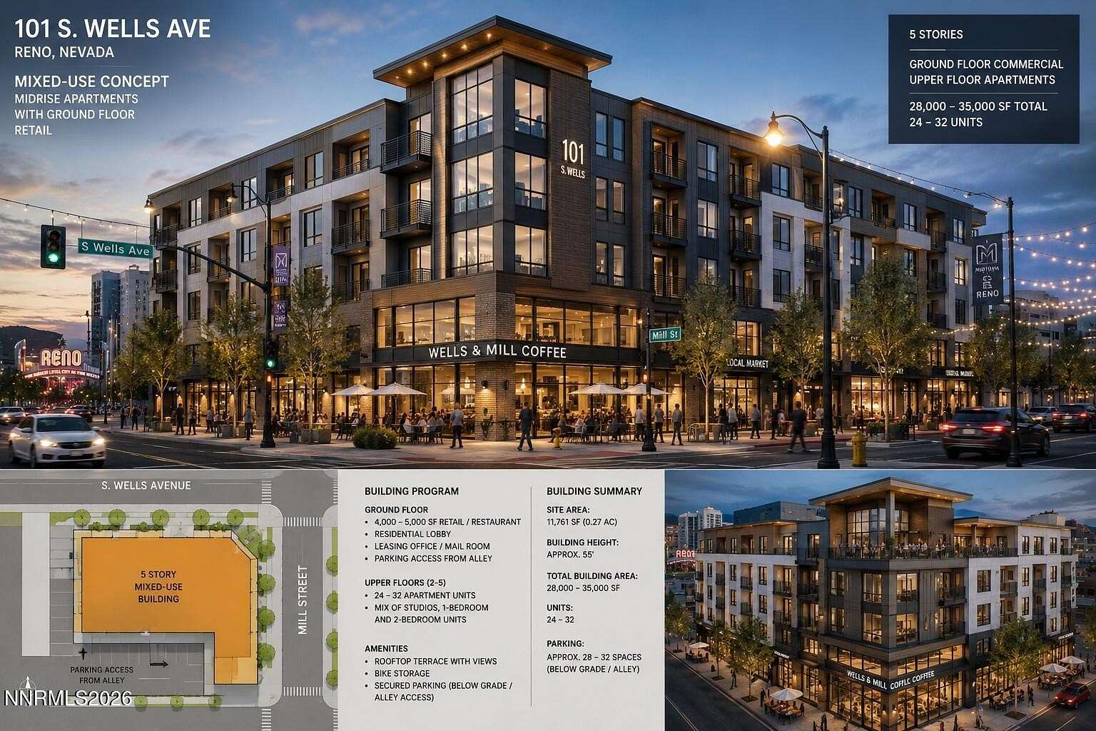 0.27 Acres of Mixed-Use Land for Sale in Reno, Nevada