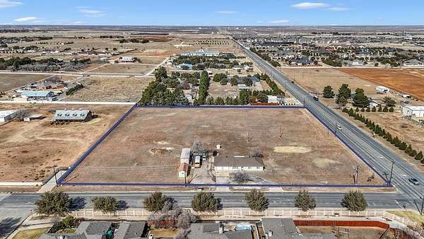5.15 Acres of Land with Home for Sale in Midland, Texas