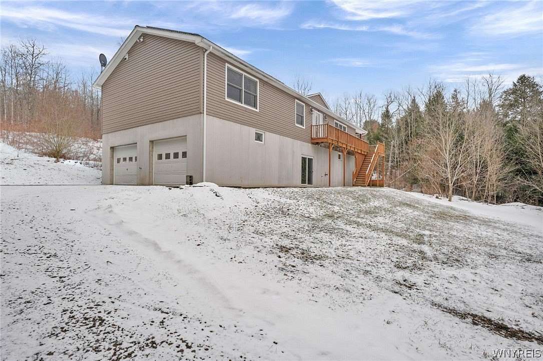 13 Acres of Land with Home for Sale in Wellsville, New York