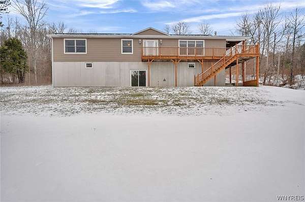 13 Acres of Land with Home for Sale in Wellsville, New York