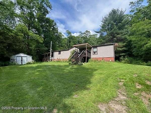 2.4 Acres of Land with Home for Sale in Moscow, Pennsylvania