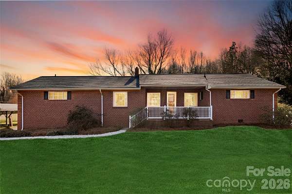 2.29 Acres of Land with Home for Sale in Cherryville, North Carolina