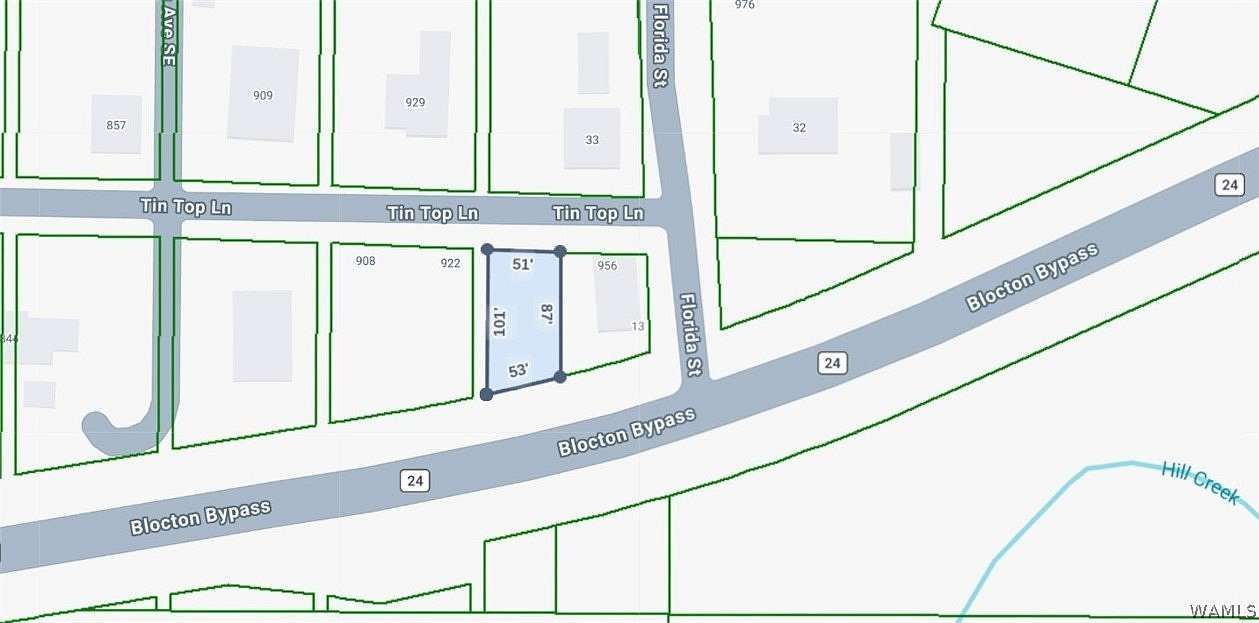 0.74 Acres of Residential Land for Sale in West Blocton, Alabama