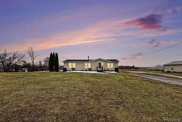 5 Acres of Land with Home for Sale in Brockway Township, Michigan