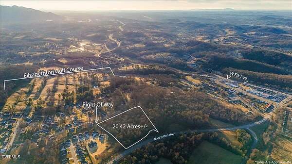 20.4 Acres of Recreational & Residential Land for Sale in Elizabethton, Tennessee