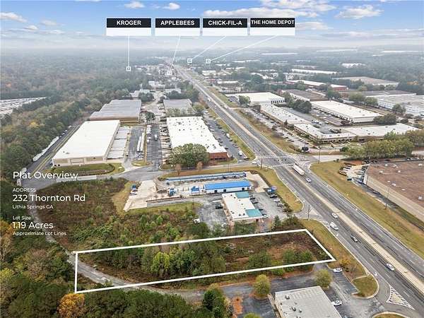 1.19 Acres of Commercial Land for Sale in Lithia Springs, Georgia
