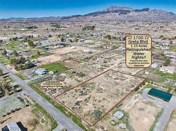 1.15 Acres of Residential Land for Sale in Pahrump, Nevada