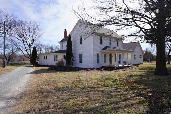 9.5 Acres of Land with Home for Sale in Rose Hill, Kansas