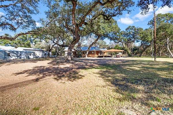 16.7 Acres of Recreational Land with Home for Sale in Edna, Texas