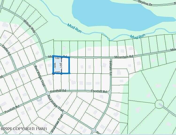 0.8 Acres of Residential Land for Sale in Albrightsville, Pennsylvania