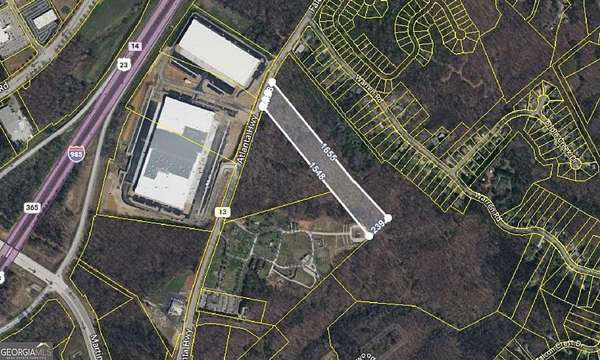 8.63 Acres of Commercial Land for Sale in Flowery Branch, Georgia