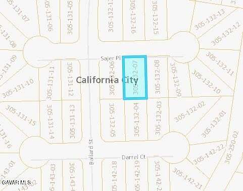 0.21 Acres of Residential Land for Sale in California City, California