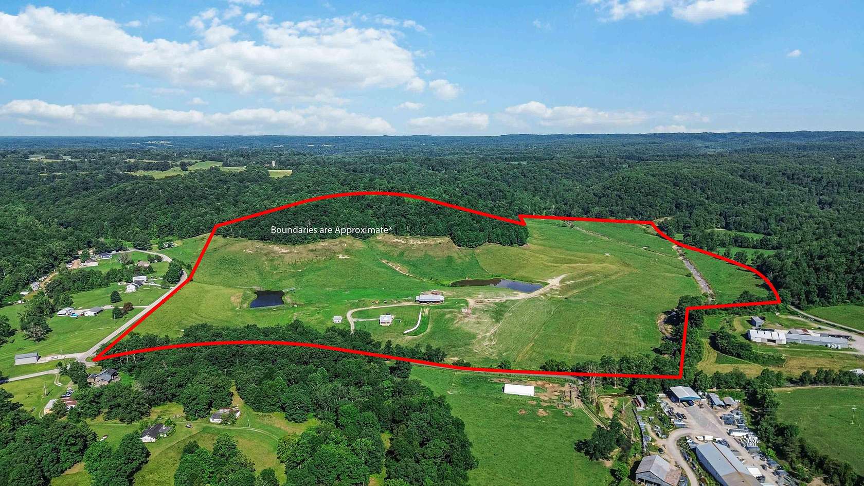 130 Acres of Land with Home for Sale in Hustonville, Kentucky