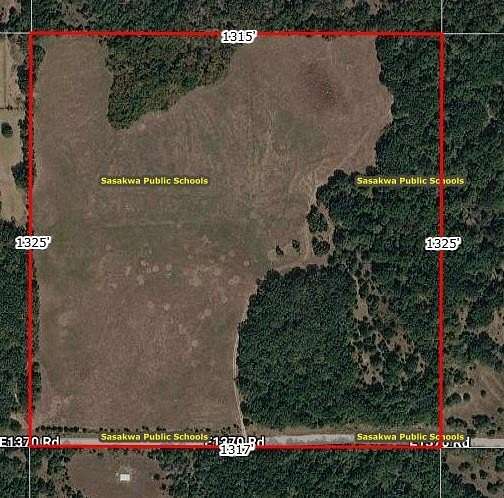 40 Acres of Agricultural & Residential Land for Sale in Sasakwa, Oklahoma