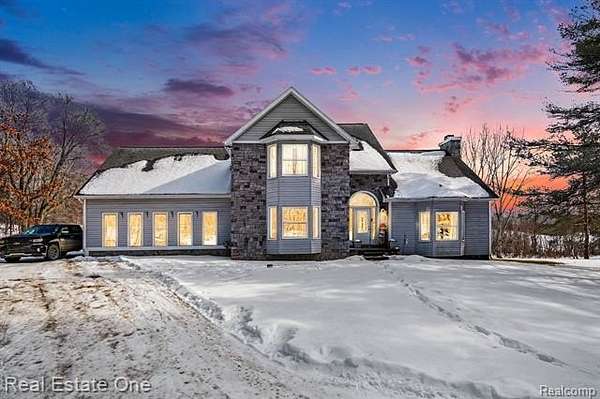 10.5 Acres of Land with Home for Sale in Holly, Michigan