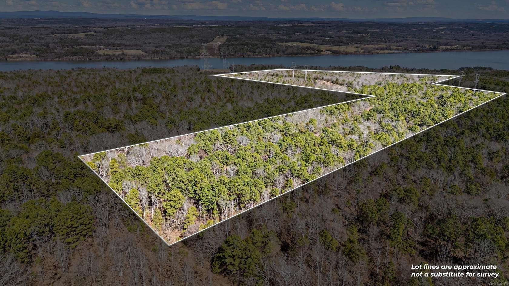 90 Acres of Recreational Land for Sale in Delaware, Arkansas