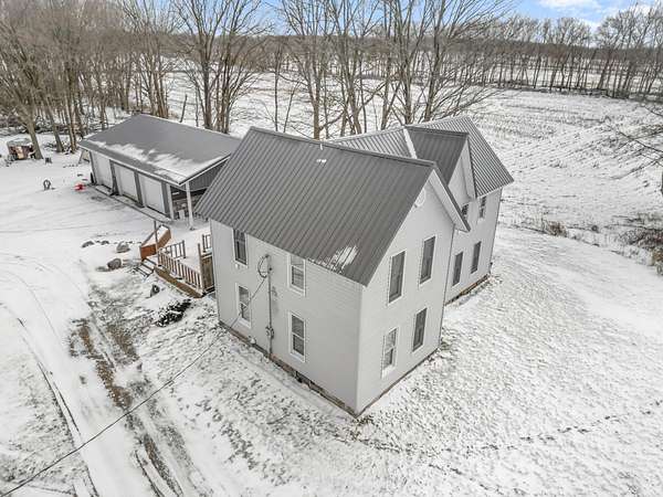 2 Acres of Land with Home for Sale in Homer, Michigan