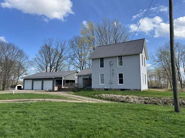 2 Acres of Land with Home for Sale in Homer, Michigan