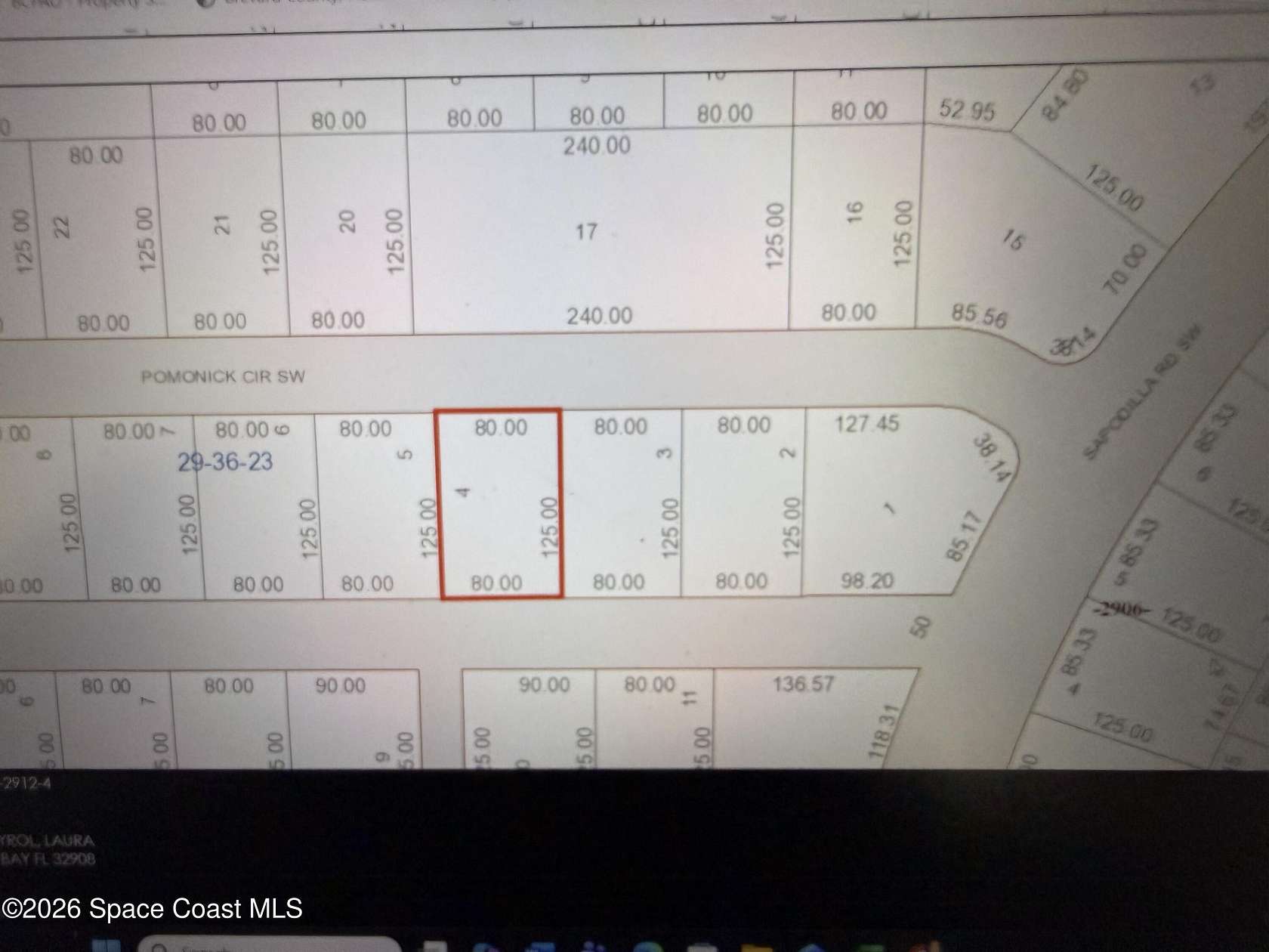 0.23 Acres of Land for Sale in Palm Bay, Florida