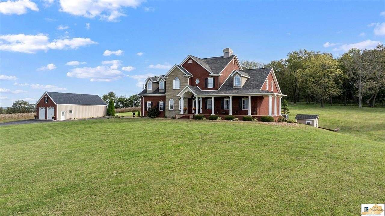 21.4 Acres of Land with Home for Sale in Glasgow, Kentucky