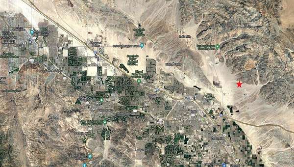 20 Acres of Recreational Land for Sale in Indio, California